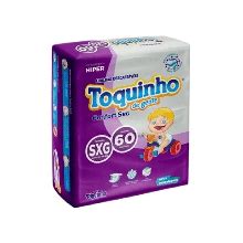 Fralda Toquinho De Gente Confort Sec SXG Pacote Hiper 60 Unidades