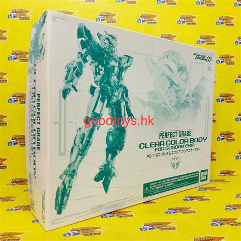 全新未砌 Bandai 高達00 Gundam 00 160 Perfect Grade Pg 模型 Clear Color Body