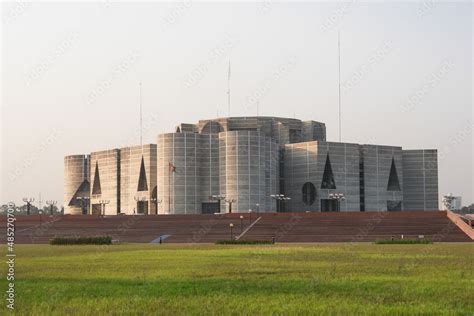 Bangladesh National Parliament building in Dhaka - Bangladesh Stock ...