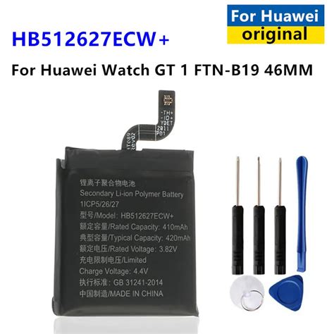 Hb Ecw Original Battery For Huawei For Watch Gt Ftn B Mm