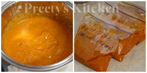 Preetys Kitchen How To Make All Purpose Basic Indian Gravy In Bulk And Freeze For Quick Meals