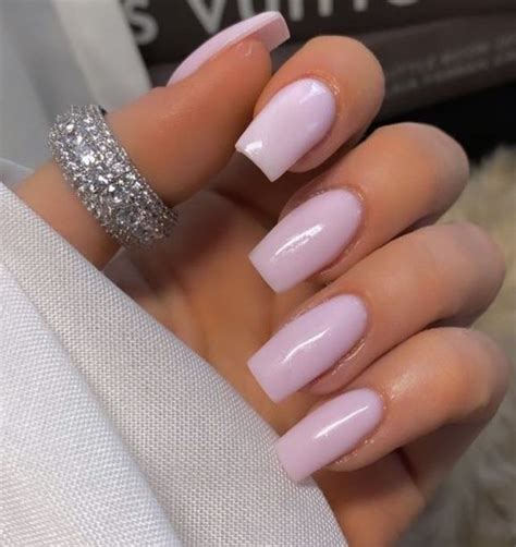 Fake Nails Pink Nails Classic Nails Simple Nails Light Pink Nails