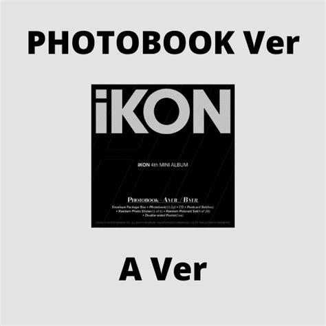 PHOTOBOOK IKON 4th Mini Album FLASHBACK Shopee Malaysia