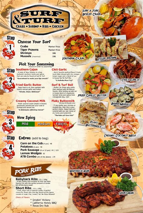 Menu At Surf Turf Lanang Branch Restaurant Davao City Klm | Hot Sex Picture