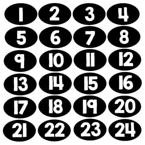 Number Vinyl Floor Decals for Classroom - Etsy