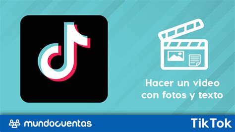 Cómo hacer un vídeo en TikTok con fotos y texto