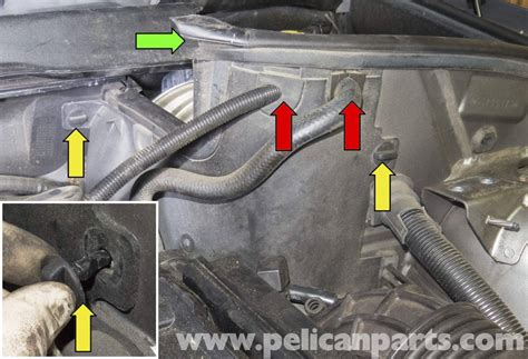 Pelican Parts Technical Article Bmw X Intake Air Ducts Replacement