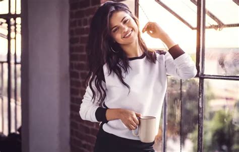 Wallpaper Look Actress Brunette Beauty Selena Gomez Selena Gomez Adidas NEO Label For