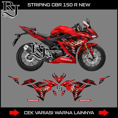 Jual Stiker Striping Honda Cbr R K R Thn Sticker Decals