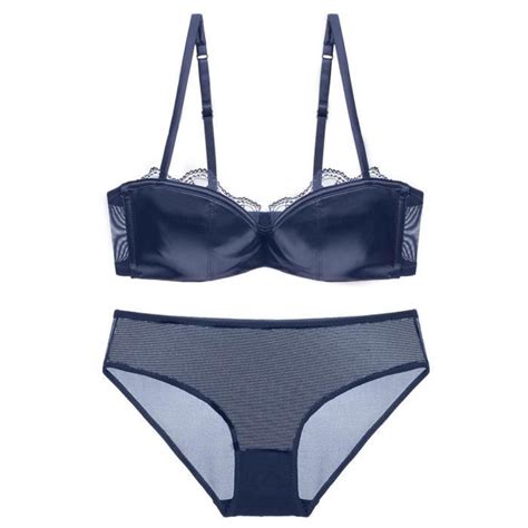 ENSEMBLE LINGERIE Femme Dentelle Sexy Confortable A Mode Respirante Brillante En Forme V Profond