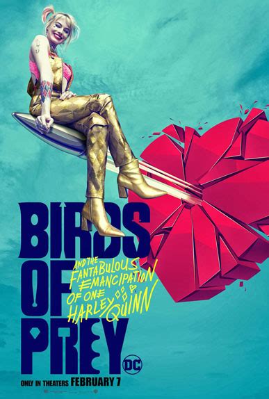 Harley Quinn 4 Affiches Flashy Pour Margot Robbie Et Birds Of Prey Allociné