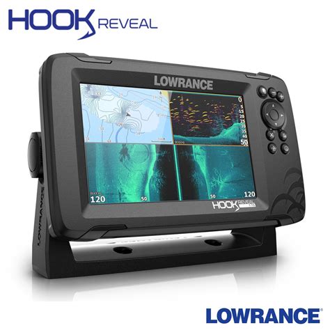 Lowrance Hook Reveal Hdi Row Fishing Sonar Blue Runner