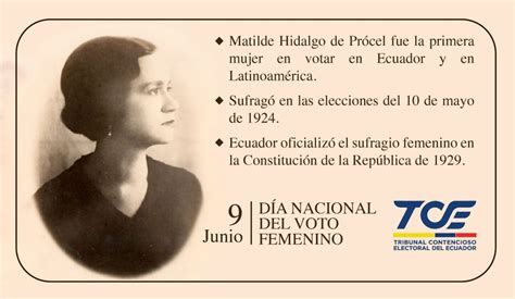 DÍa Nacional Del Voto Femenino La Labor Del Tce Por Garantizar La