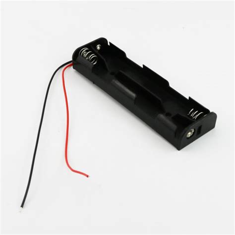 1pc 4 X Aa Cell Battery Holder Case Box 6v Dc Long Case With Wire Lead Diy Ebay