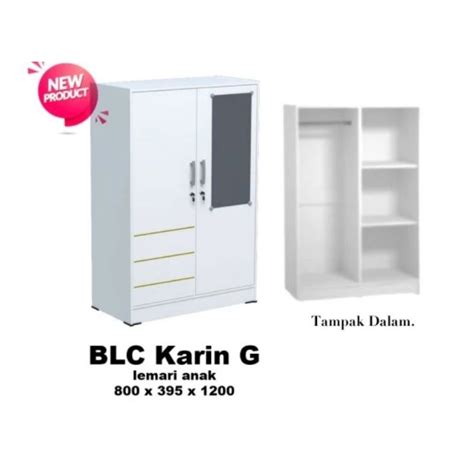 Jual Lemari Pakaian Anak Baby Locker 2 Pintu Olympic Gstar Shopee