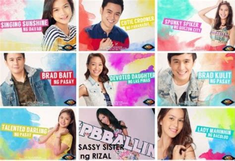 Pinoy Big Brother All In Official Name Of Housemates Revealed Photos Attracttour