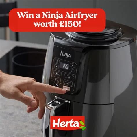 WIN A Brand New Ninja Airfryer Worth 150