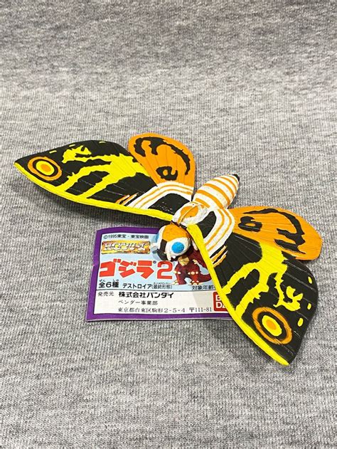 Vintage 1995 Bandai Hg Godzilla Part 2 Toho Tokusatsu Kaiju Mothra