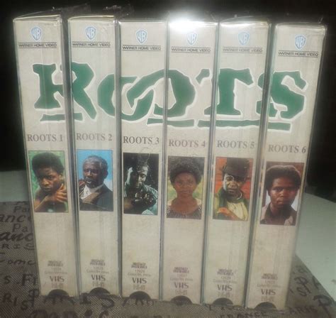 Vintage Roots Alex Haley Miniseries Set Of Vhs Video Etsy