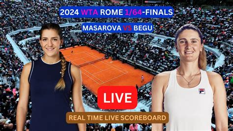 Rebeka Masarova Vs Irina Camelia Begu LIVE Score UPDATE Today Women