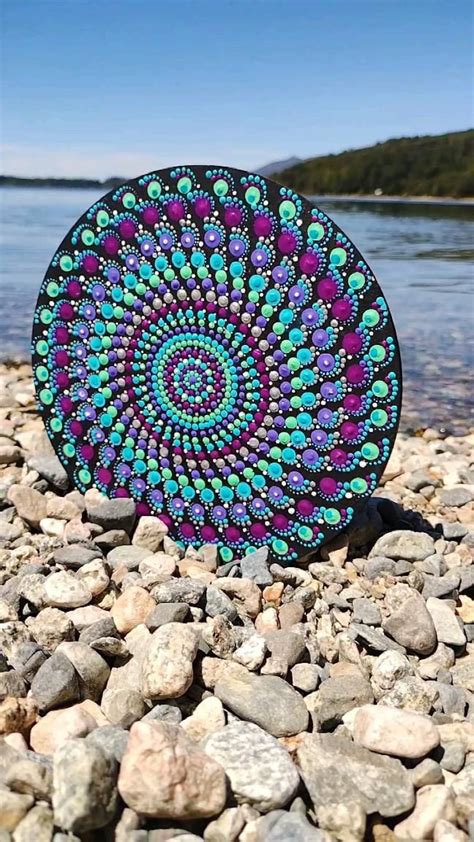 Pin On Mandala Dot Nature By Yolanda Peralta