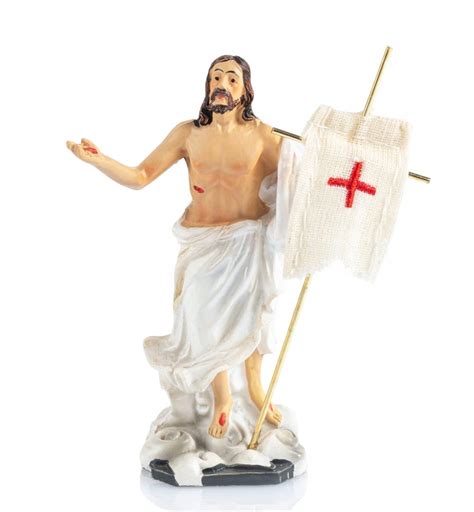 JEZUS ZMARTWYCHWSTAŁY WIELKANOC figurka duża 30cm 13132768764 Allegro pl