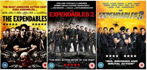 The Expendables Trilogy: The Expendables 1 / The Expendables 2 / The ...