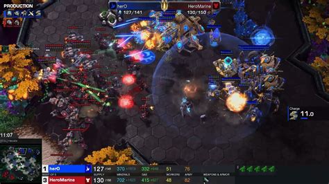 Starcraft Ii Esl Masters Winter Dec Hero P V Heromarine T Game