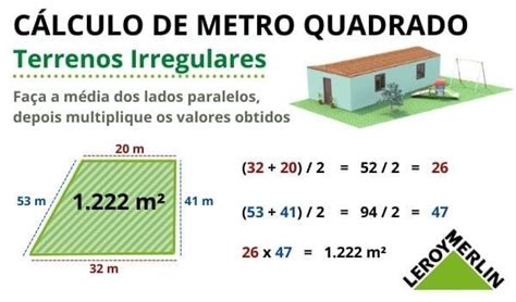 Como Se Mede Metro Quadrado - Como Calcular Metro Quadrado - Blog Leroy Merlin | Calcular metro ...