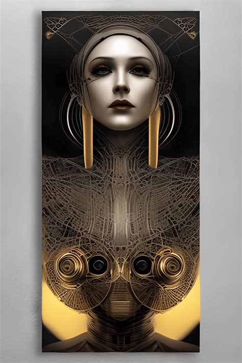 Art Deco Artificial Intelligence Creative Fabrica