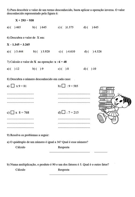 A Worksheet With Numbers And Symbols In Spanish