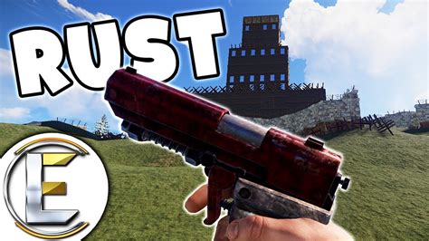 Surviving A War In Rust World War Rust Server With My Semi Automatic