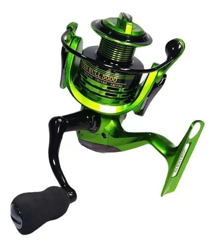 Reel Albatros Green Bull 5000 8 Rul Ideal Variada Rio Mar Envío gratis