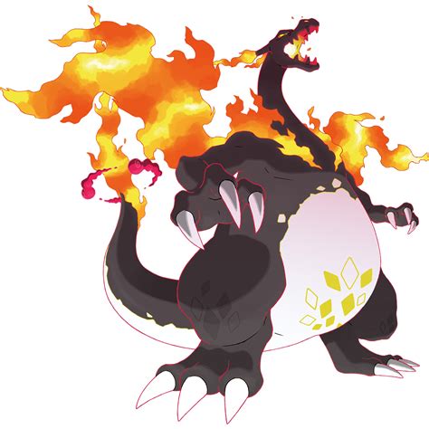 Shiny Gigantamax Charizard Pokemon Charizard Charizard Shiny