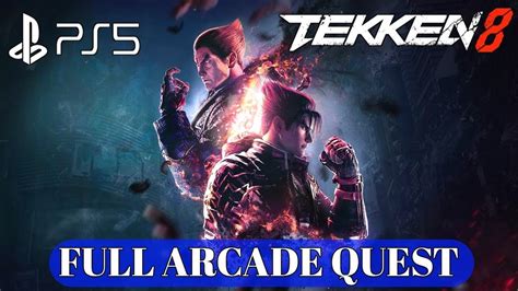 TEKKEN 8 Arcade Quest Walkthrough PS5 TEKKEN 8 Arcade Mode Gameplay