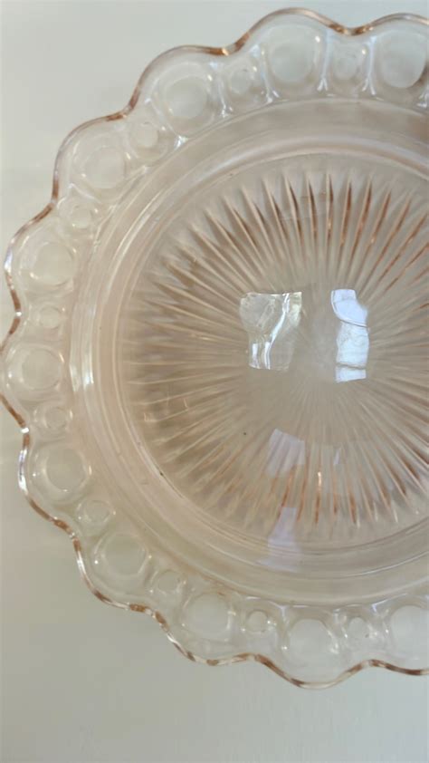 Pink Depression Glass Plates – Arrow&Branch Home