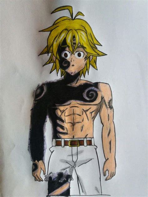 Meu Desenho Meliodas Nanatsu No Taizai Comics Portugu S Amino