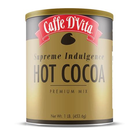 Caffe D Vita Supreme Indulgence Hot Cocoa Mix Oz Pack Just Add Hot Water Walmart