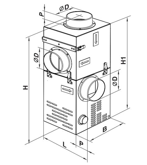 Wentylator Kominkowy VENTS KAM 150 EKO DUO KFK GFK