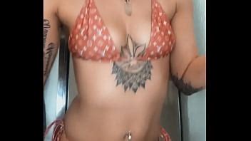 Skylarbonez Oiled Up On Her Louis Vuitton Bikini XVIDEOS