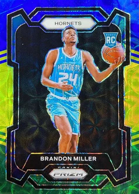 Brandon Miller 2023 Prizm 152 Choice Blue Yellow Green Price Guide