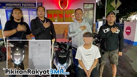 Curi Sepeda Motor Di Kosan Gogagoman Pemuda Biga Ditangkap Resmob