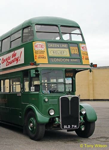 OLD 714 London Transport RT 4494 Circa 1954 AEC Regent III Flickr