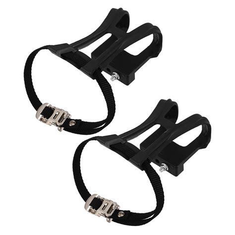 Raindrops 2pcs Cycling Pedals Bike Pedal Toe Cages And Straps