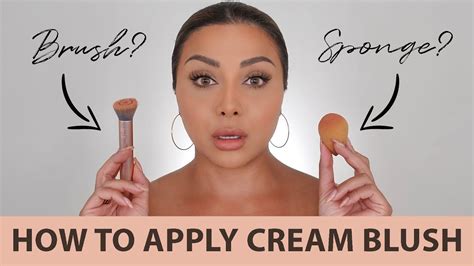 Best Way To Apply Cream Blush Nina Ubhi Youtube