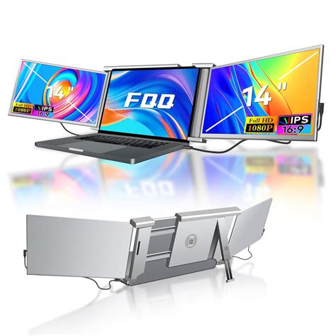 Fqq Full Hd Ips Laptop Monitor Extender Portable Dual Triple