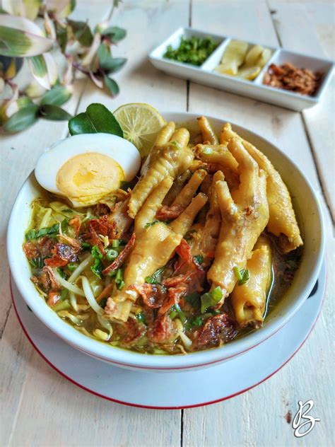 Resep Soto Ceker Mudah Dan Bernutrisi RasaBunda