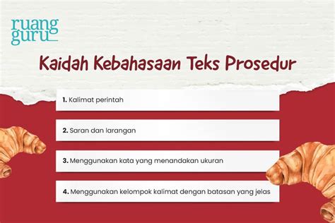 Mengenal Ciri Ciri Teks Prosedur Struktur Contohnya