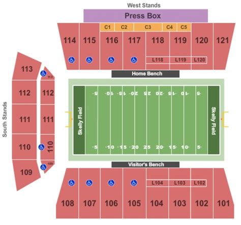 Skelly Field at H.A. Chapman Stadium Tickets in Tulsa Oklahoma, Seating ...