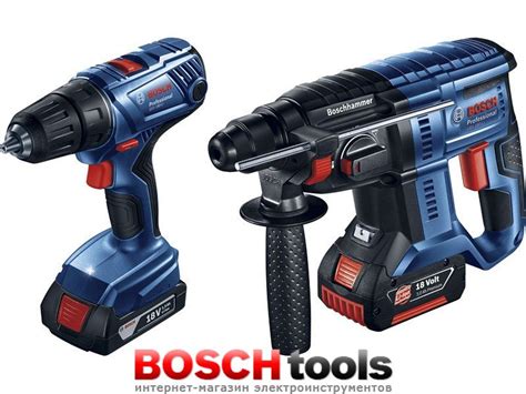 Набор аккумуляторных инструментов Bosch - купить набор инструмента ...